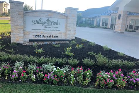 village on the park - onion creek|villagio on the park.